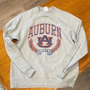 Port and Company Gray Sweatshirt Classic Collegiate Design
